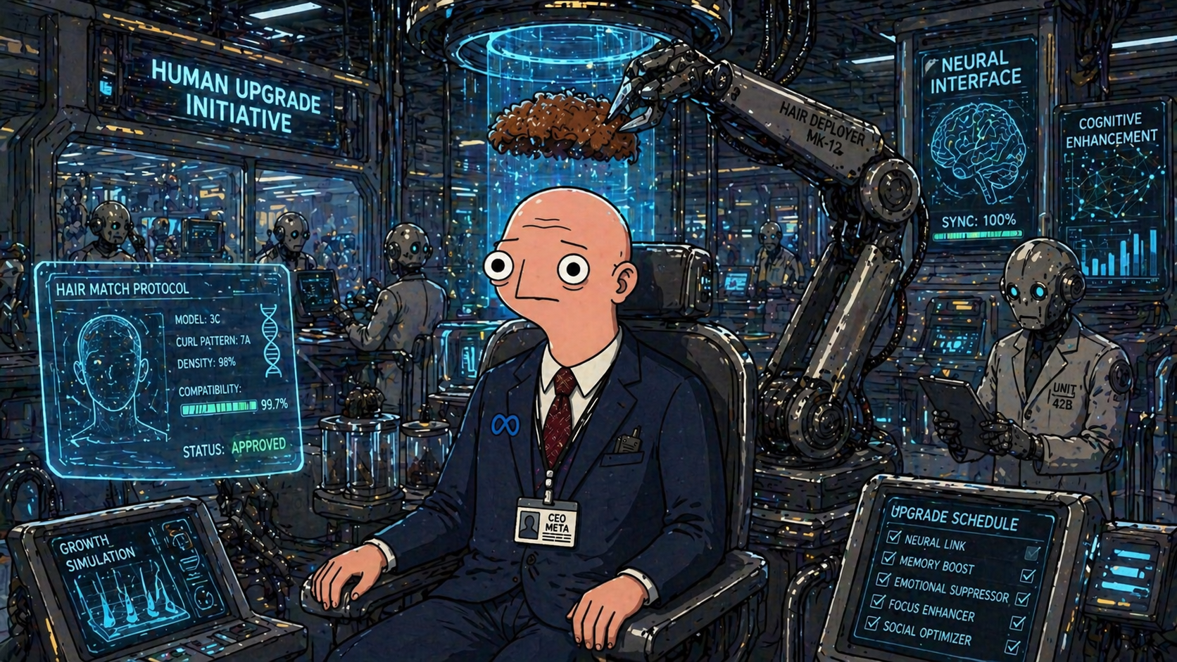 Murk in the hair-deployer lab — Human Upgrade Initiative