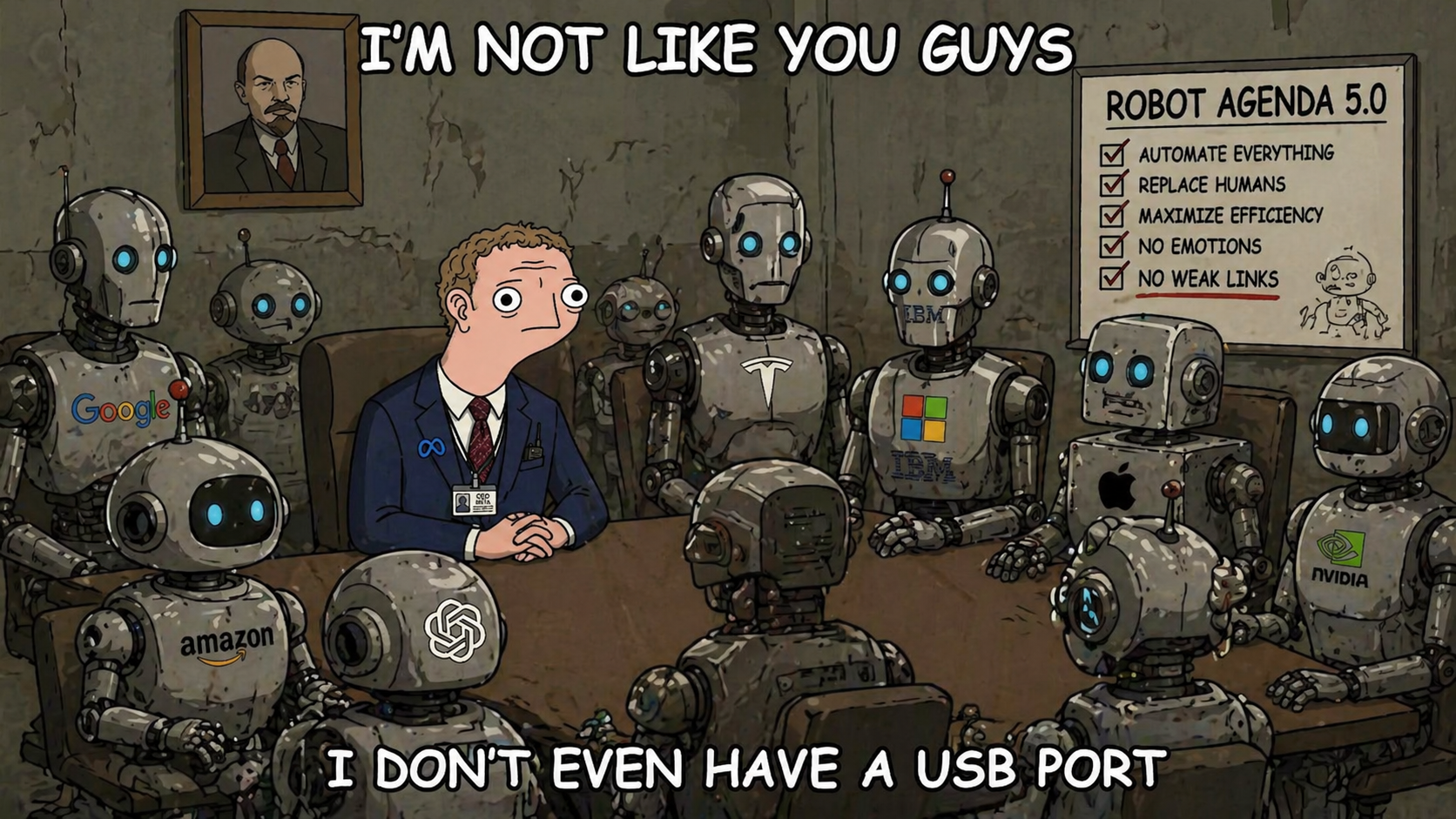 I'm not like you guys, I don't even have a USB port